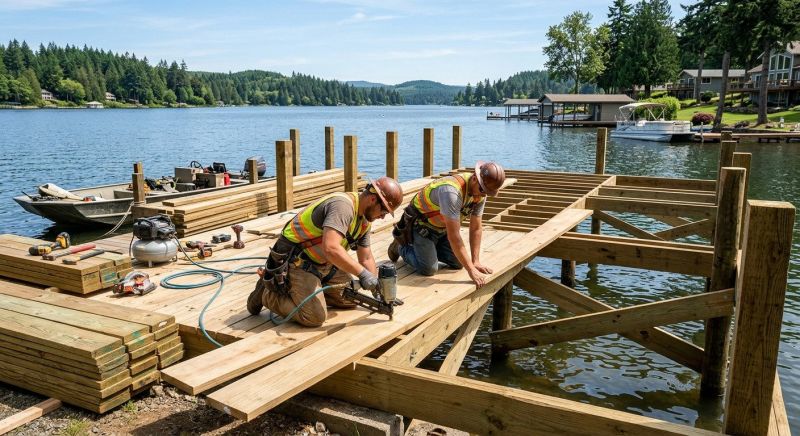 Pond Dock Construction in Littleton, CO