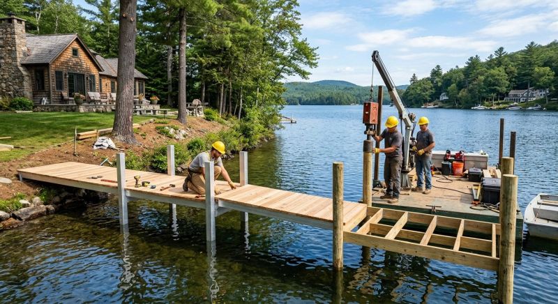 Water Dock Installation in Littleton, CO