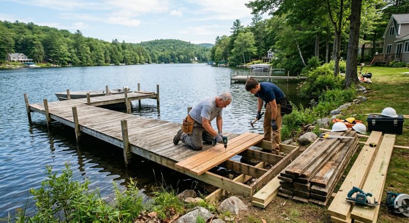 Water Dock Repair in Alpharetta, GA