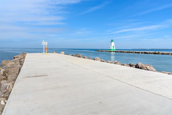 Concrete Dock Installation
